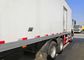 10 cargo pesado refrigerado del camión 2 euro de las ruedas para el transporte de la carne y de las comidas